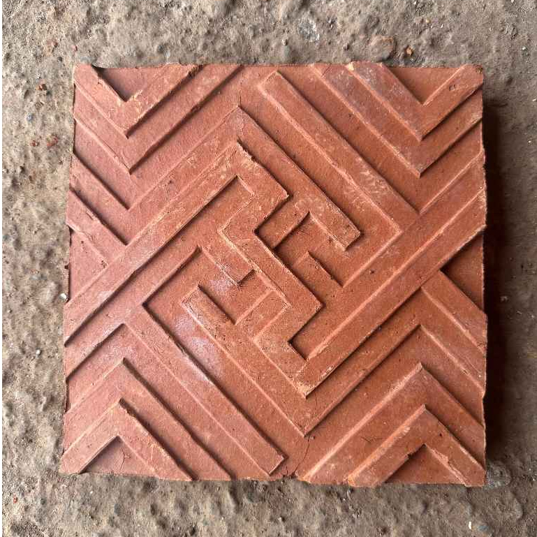 wall decor / hiasan dinding terakota motif / bata tempel terakota bali