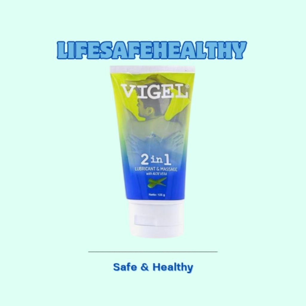 Vigel 2 in 1 Lubricant And Massage Pelumas Pelicin Vigel