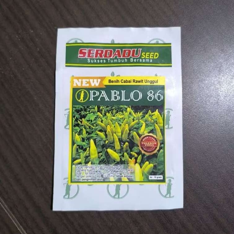 benih cabe rawit new pablo 86. 10gr