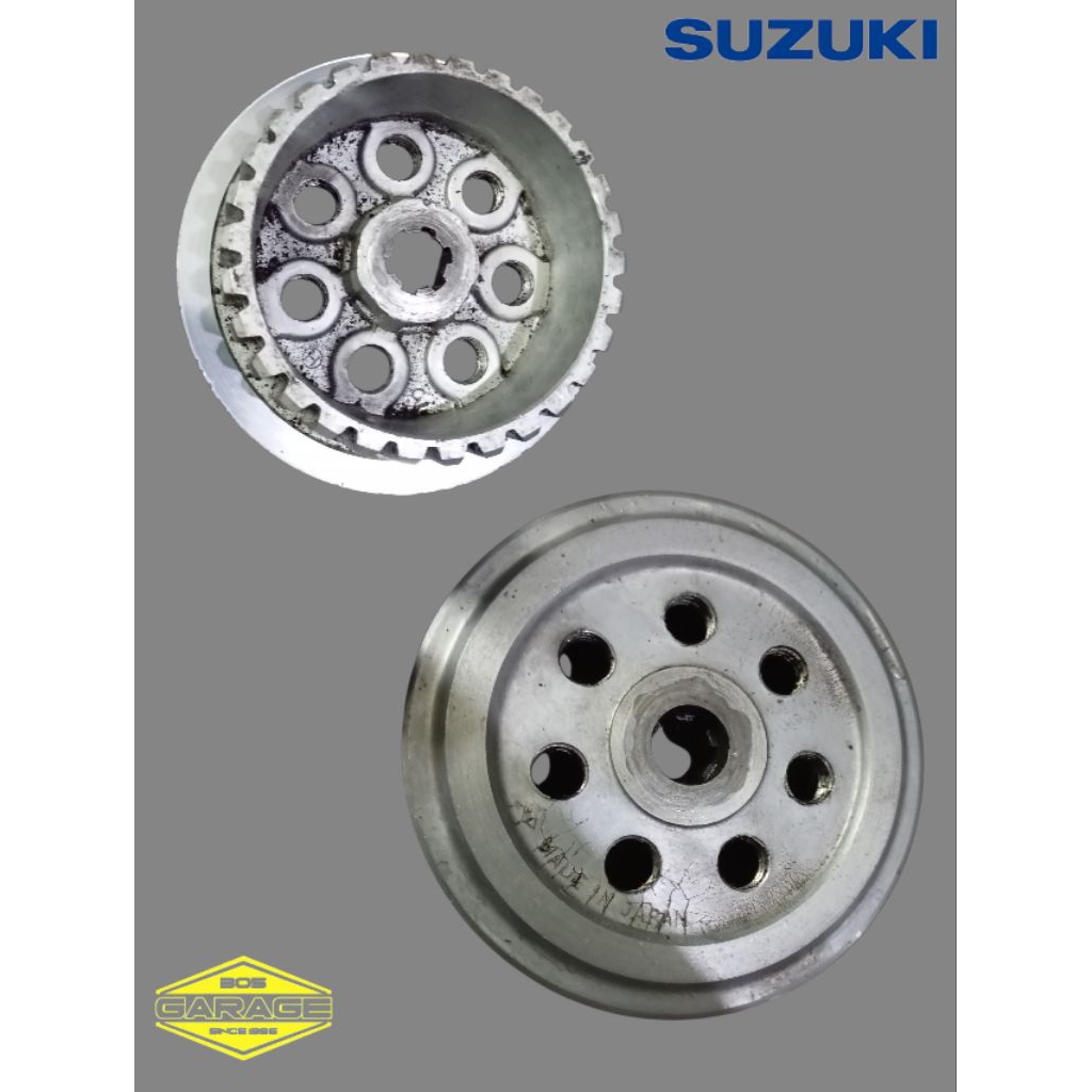 dudukan plat kopling Suzuki ts125 ts 125 duster original Made Japan
