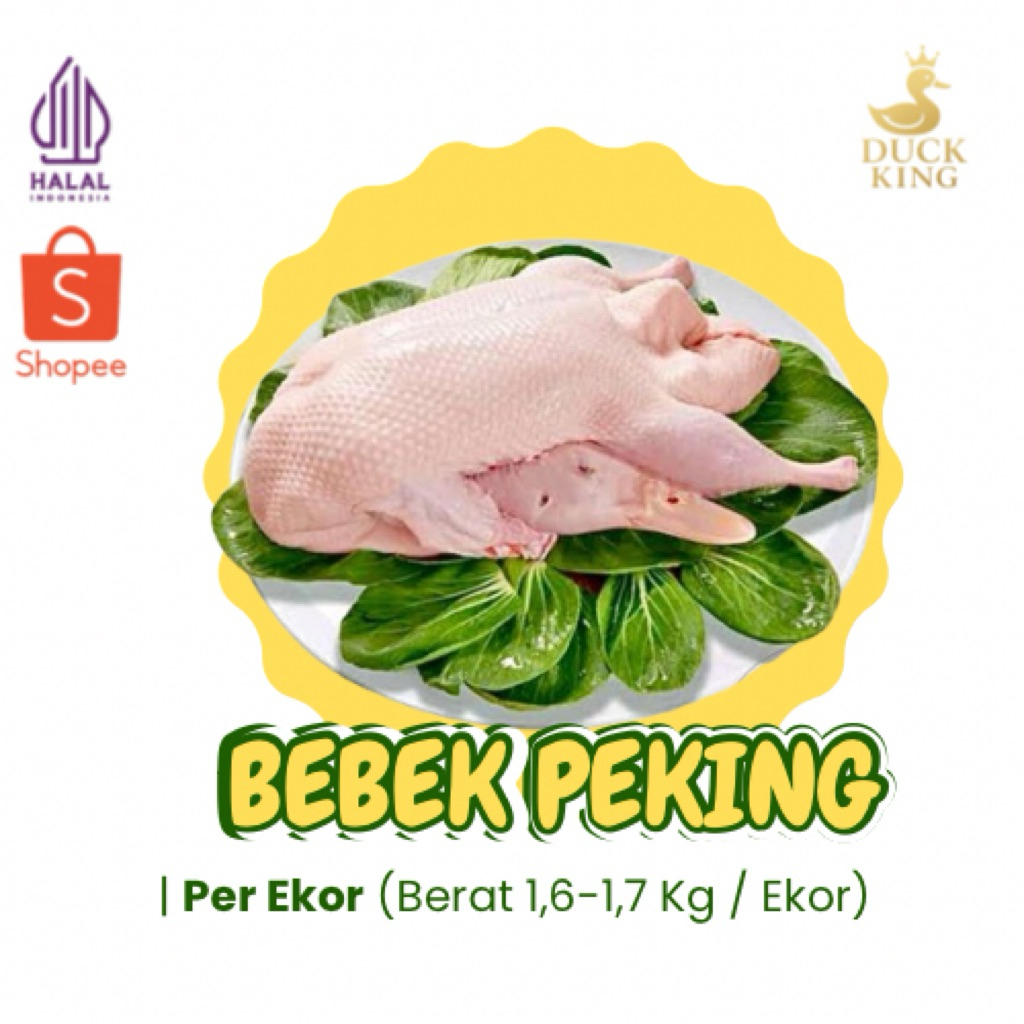 Bebek peking 1,6-1,7 kg | bebek peking frozen
