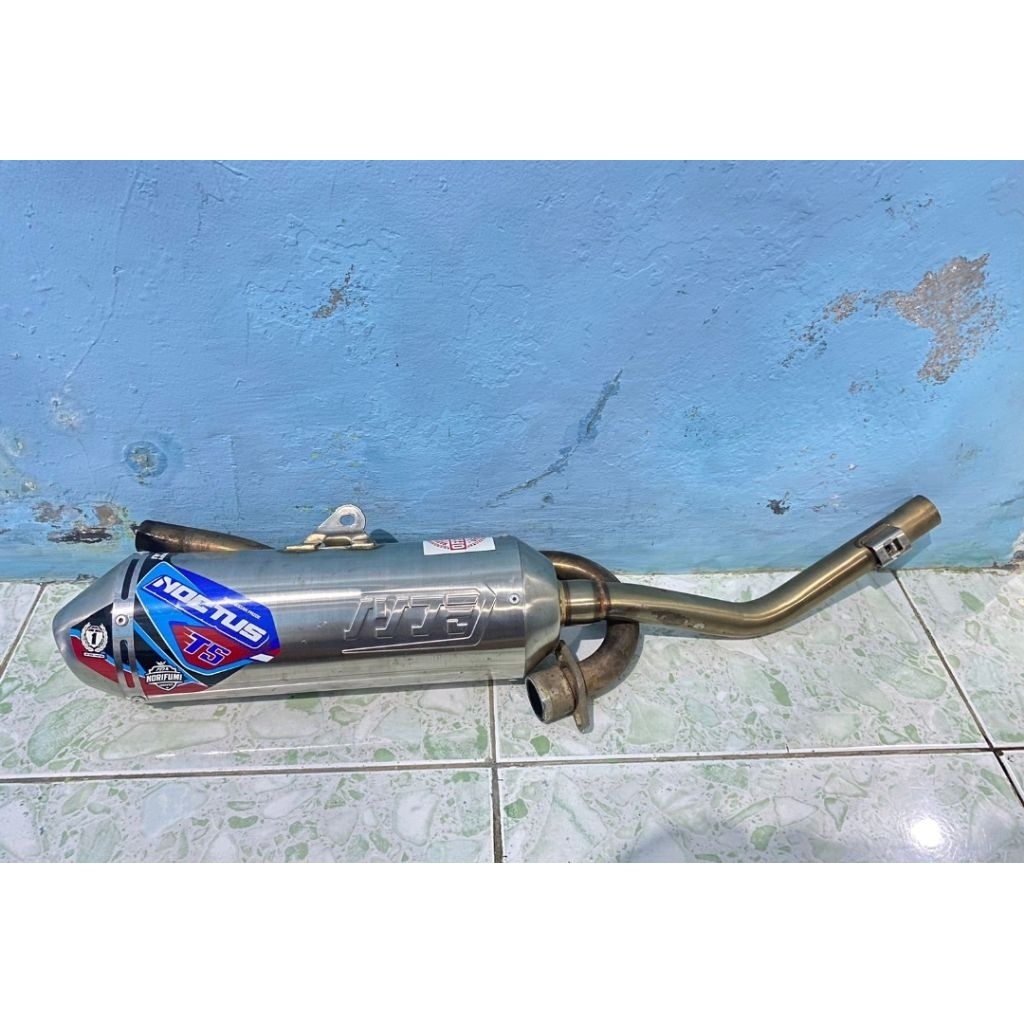 Knalpot Noctus T5 ori bekas motor crf