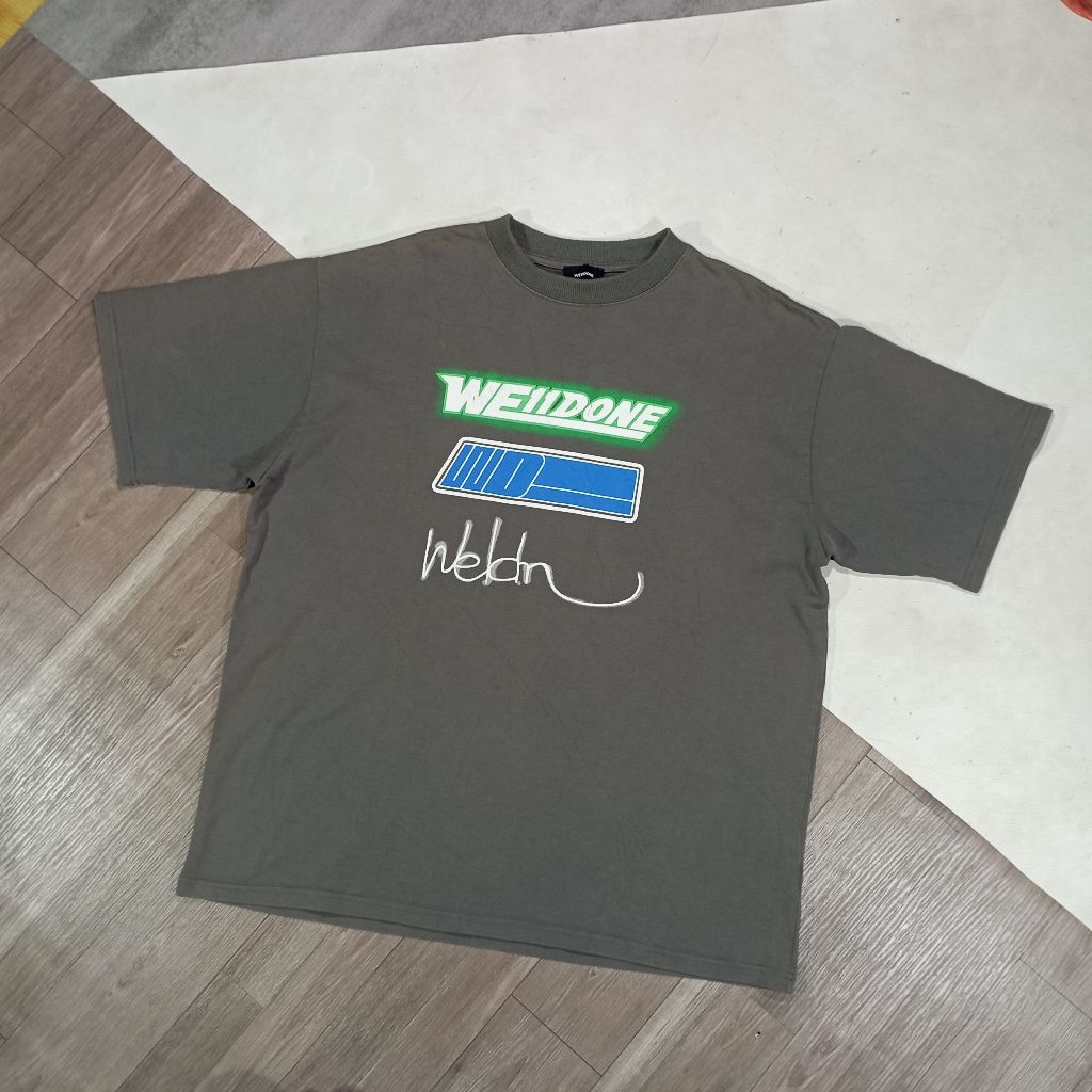 Baju kaos tshirt WELLDONE over size