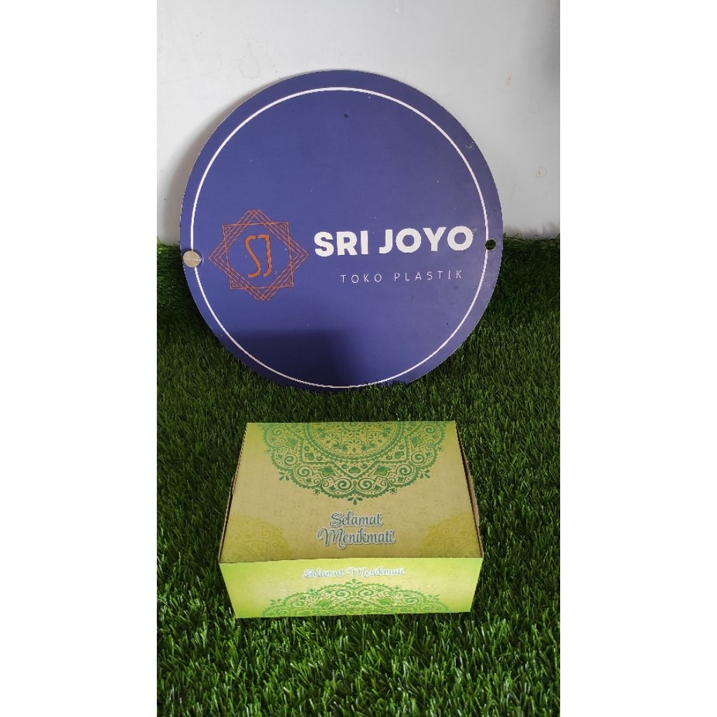 Box Snack Mandala Hijau