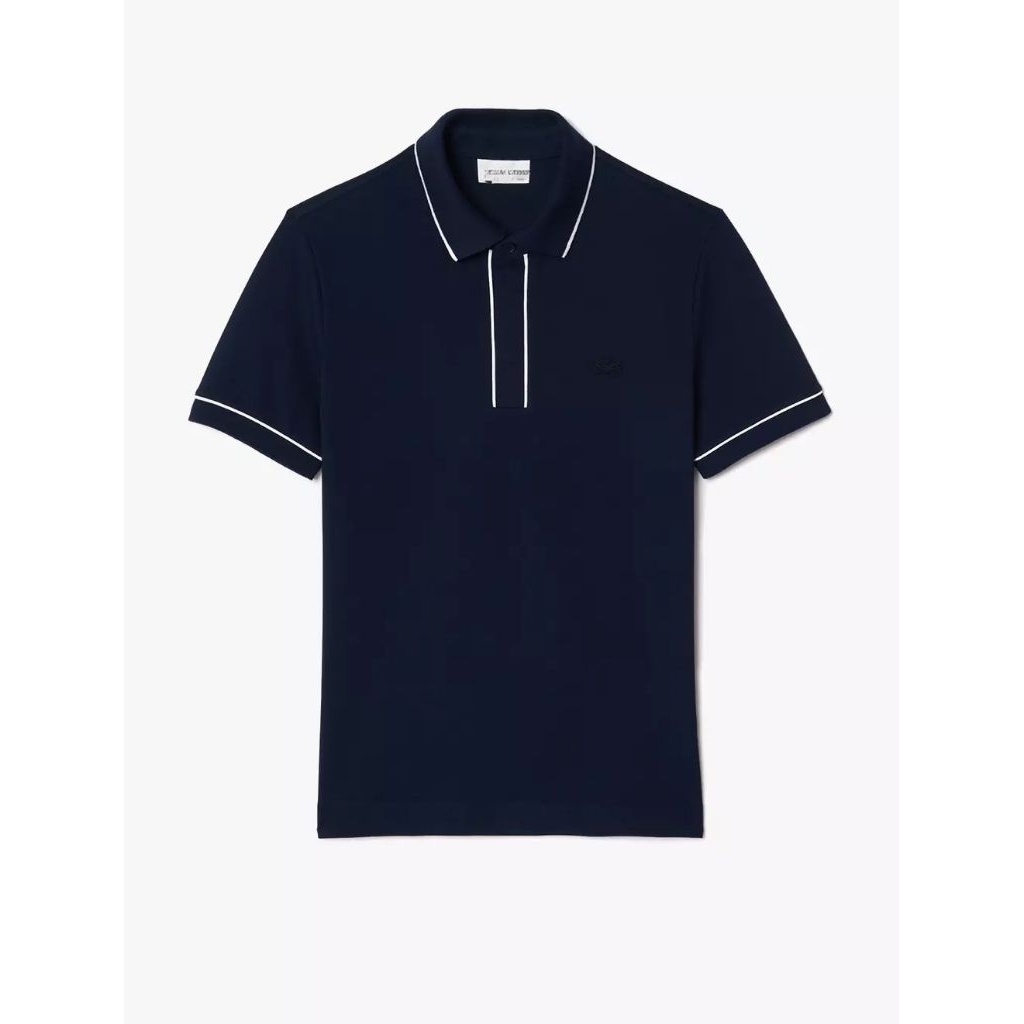 Polo Shirt LS Striped Line Pique Cotton Full Label & Tag / Kaos Polo Pria / Kaos Polo Pria Basic / K