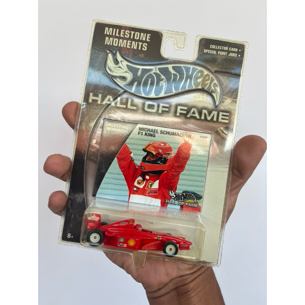 Hot Wheels Ferarri Hall of Fame "Michael Schumacher F1 King