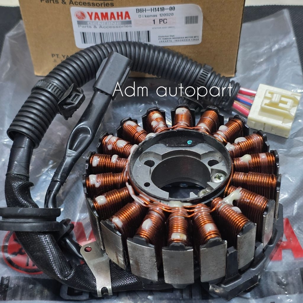 SPULL KABEL PENDEK B6H+SENSOR CKP  AEROX 155 OLD AEROX 155 NEW LEXI 125 ORIGINAL