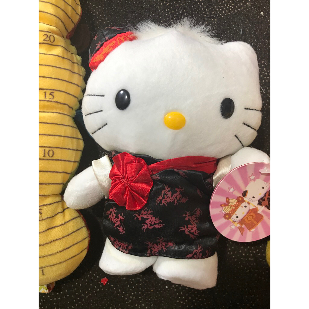 Boneka hello kitty kostum wedding baru