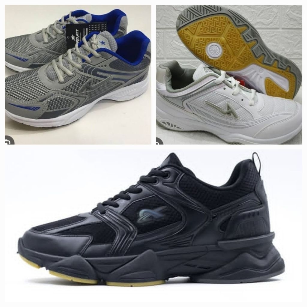 SEPATU SNEAKERS PRO ATT MC 52/ BSD 640 SEPATU OLAHRAGA BADMINTON VOLI