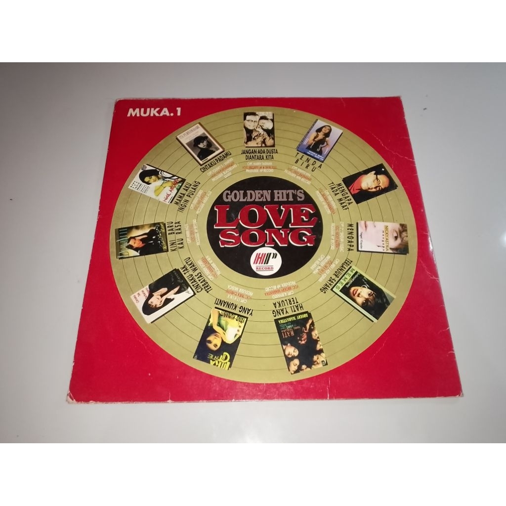 Laserdisc Musik Golden Love Song