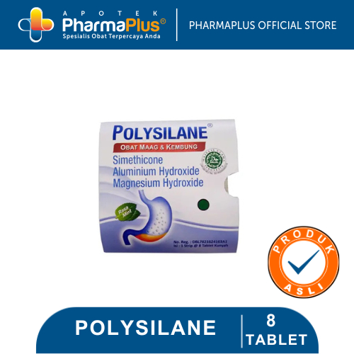 Polysilane  8 Tablet | Obat Maag & Asam Lambung