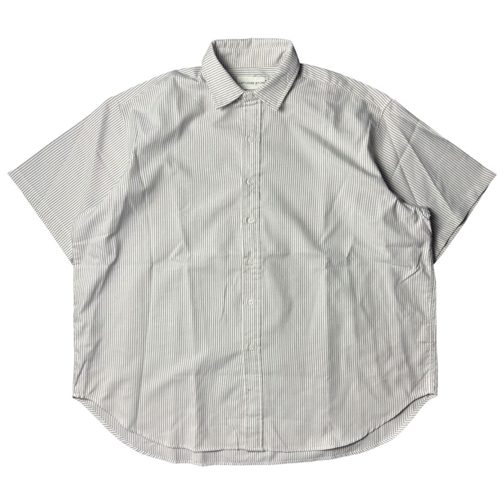 Lafudge Store City Boys Baggy Stripe Shirt