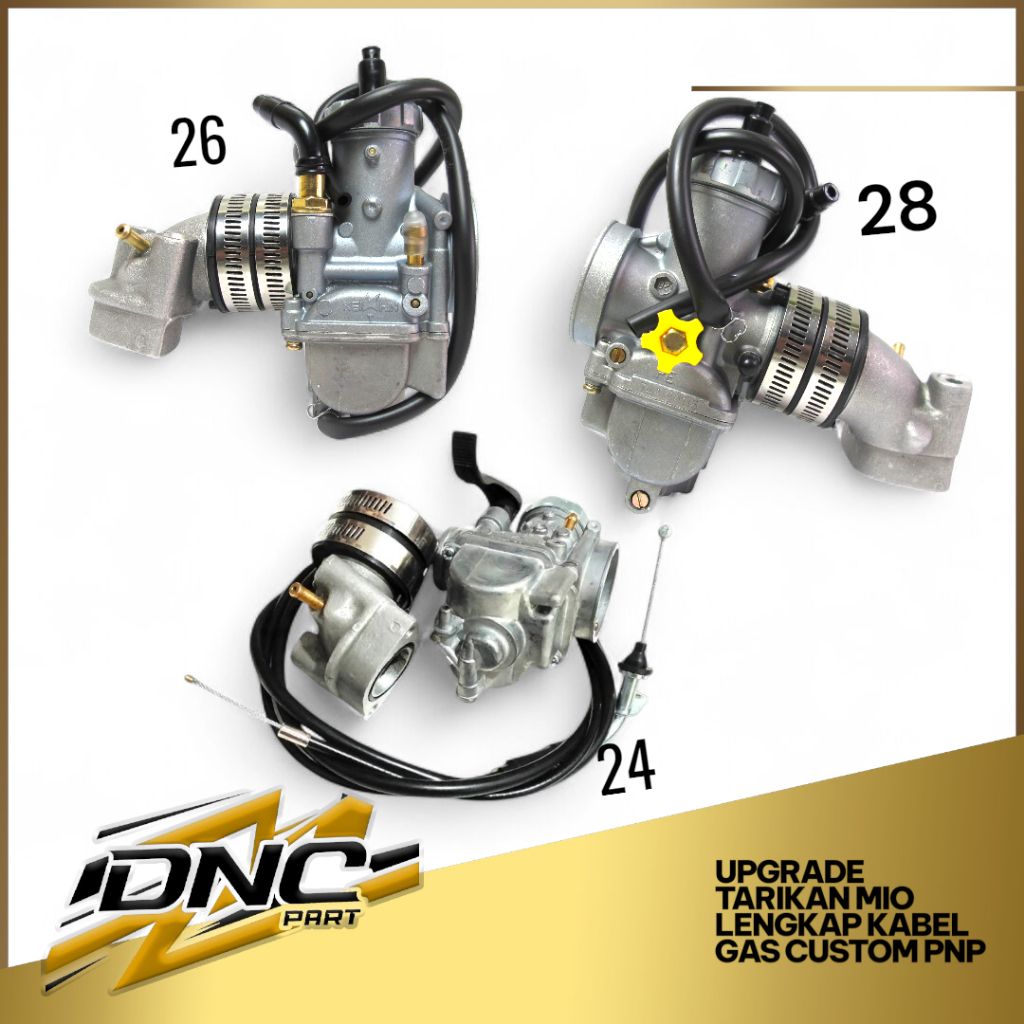 PAKET MIO KARBU PE24 PE26 PE28 LENGKAP