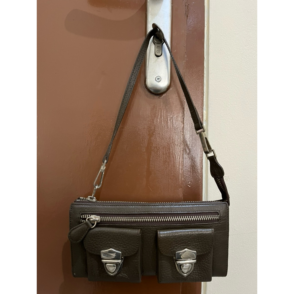 Tas Preloved Shoulder Bag Tas Dompet Tas Ketek Kulit Asli