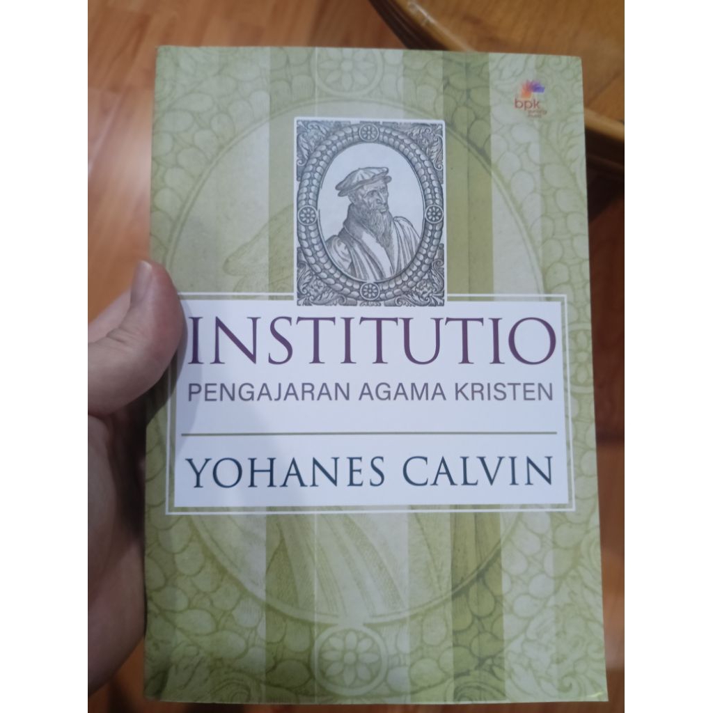buku institutio by yohanes calvin