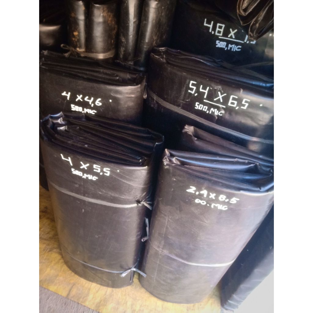 hdpe bekas tambak lebar 6m 300micron