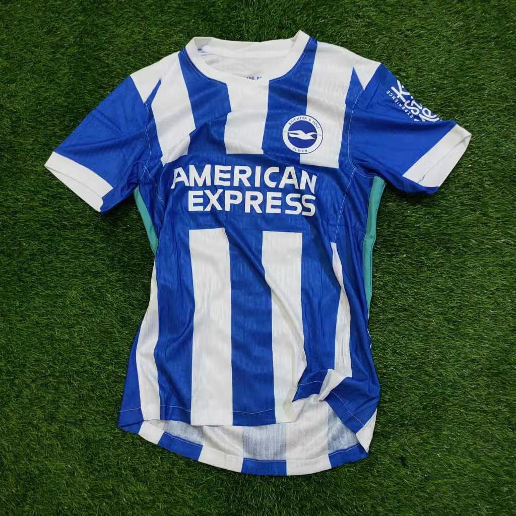 (PLAYER ISSUE) JERSEY BOLA BRIGHTON HOME 2025/2026 PLAYER VERSION NEW.