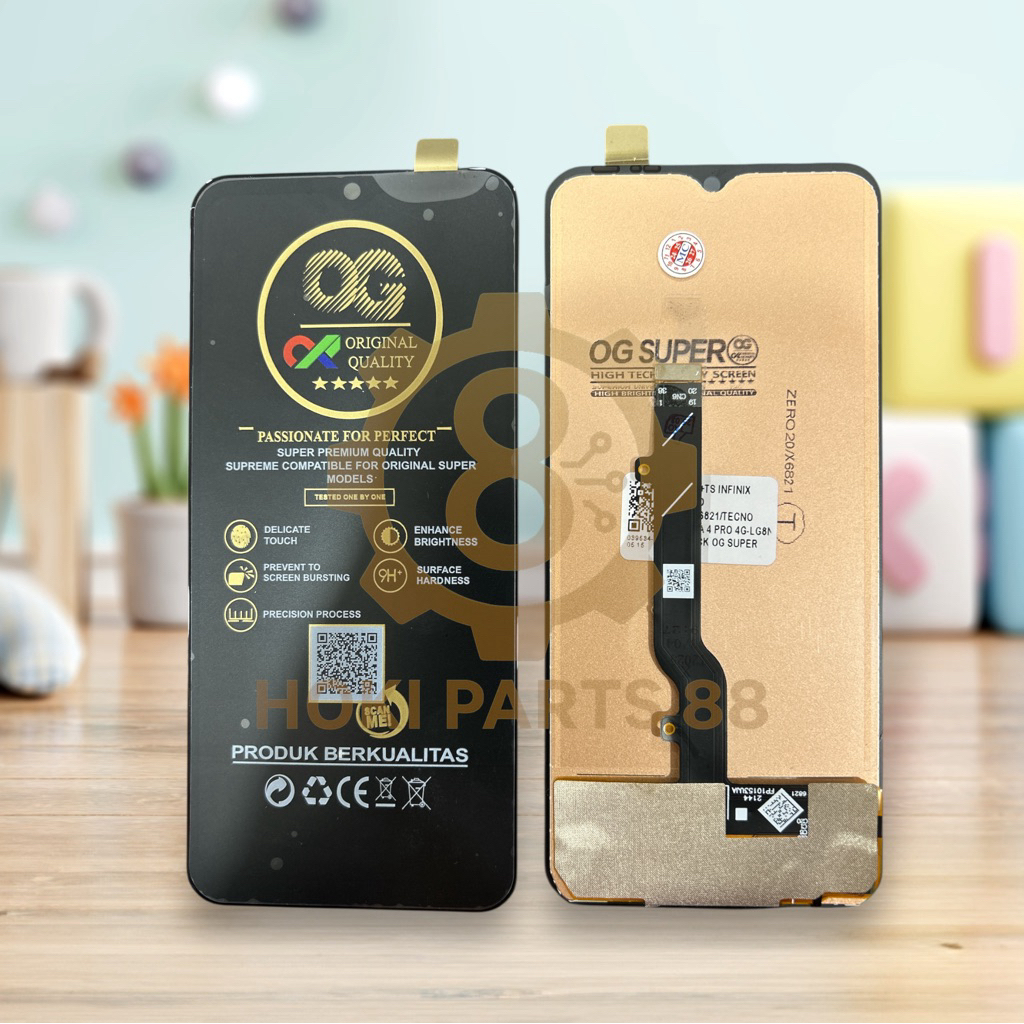 LCD FULLSET INFINIX ZERO ZERO 20/ X6821/ TECNO POVA 4 PRO 4G LG8N