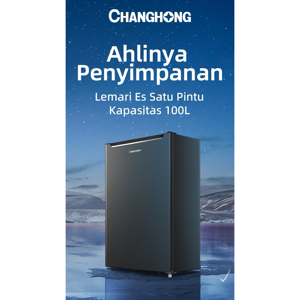 kulkas 1 pintu changhong cbc 100 lemari es 1 pintu changhong