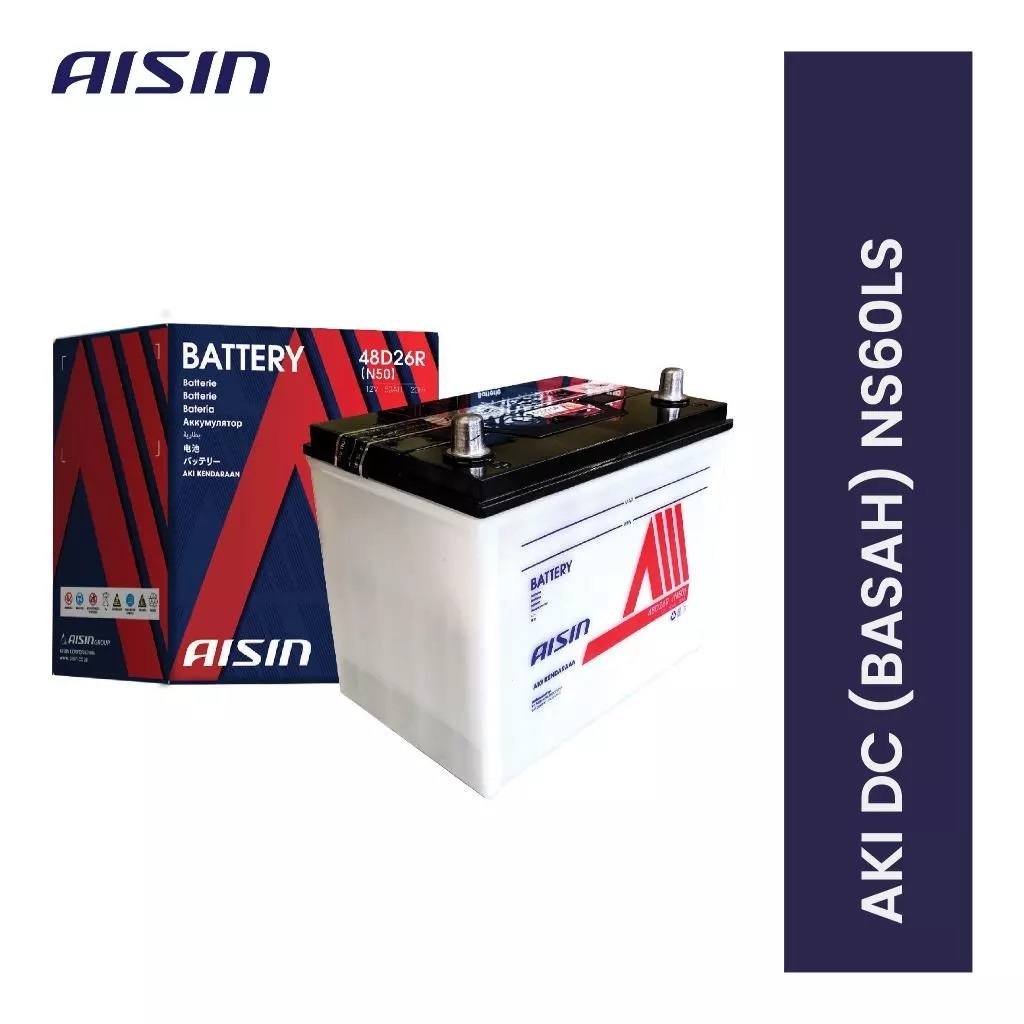 Aisin Aki Mobil (DC Battery) NS60LS
