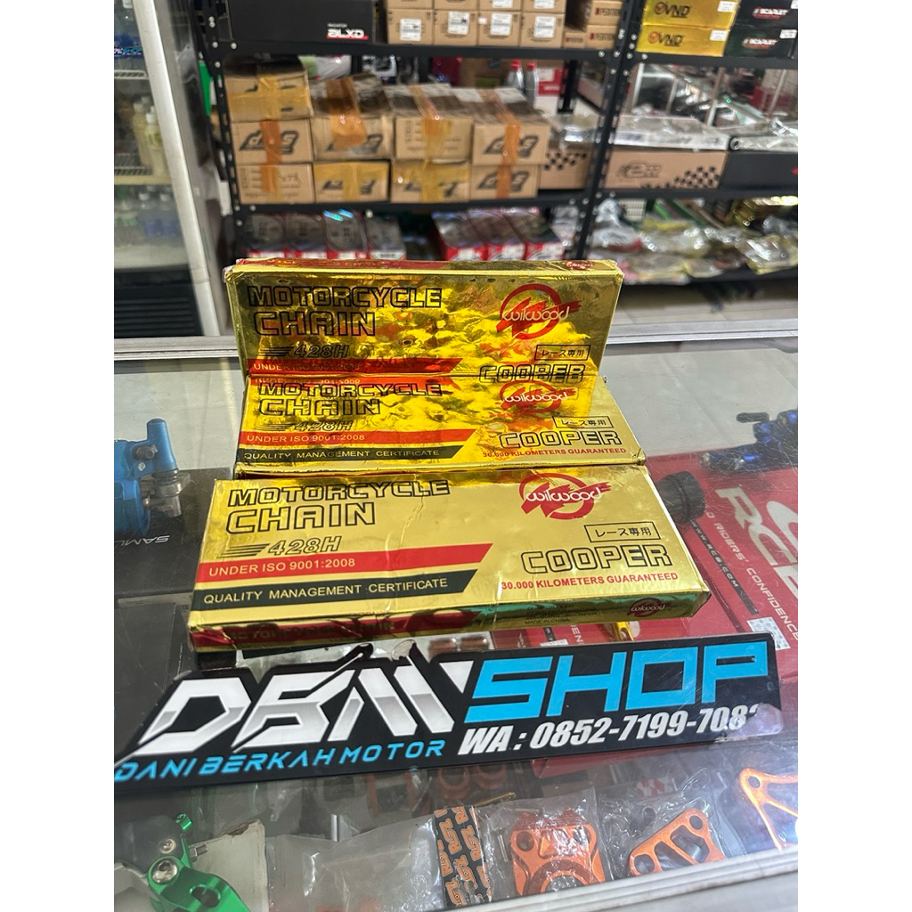 Rantai WILWOOD 428H - 140 L