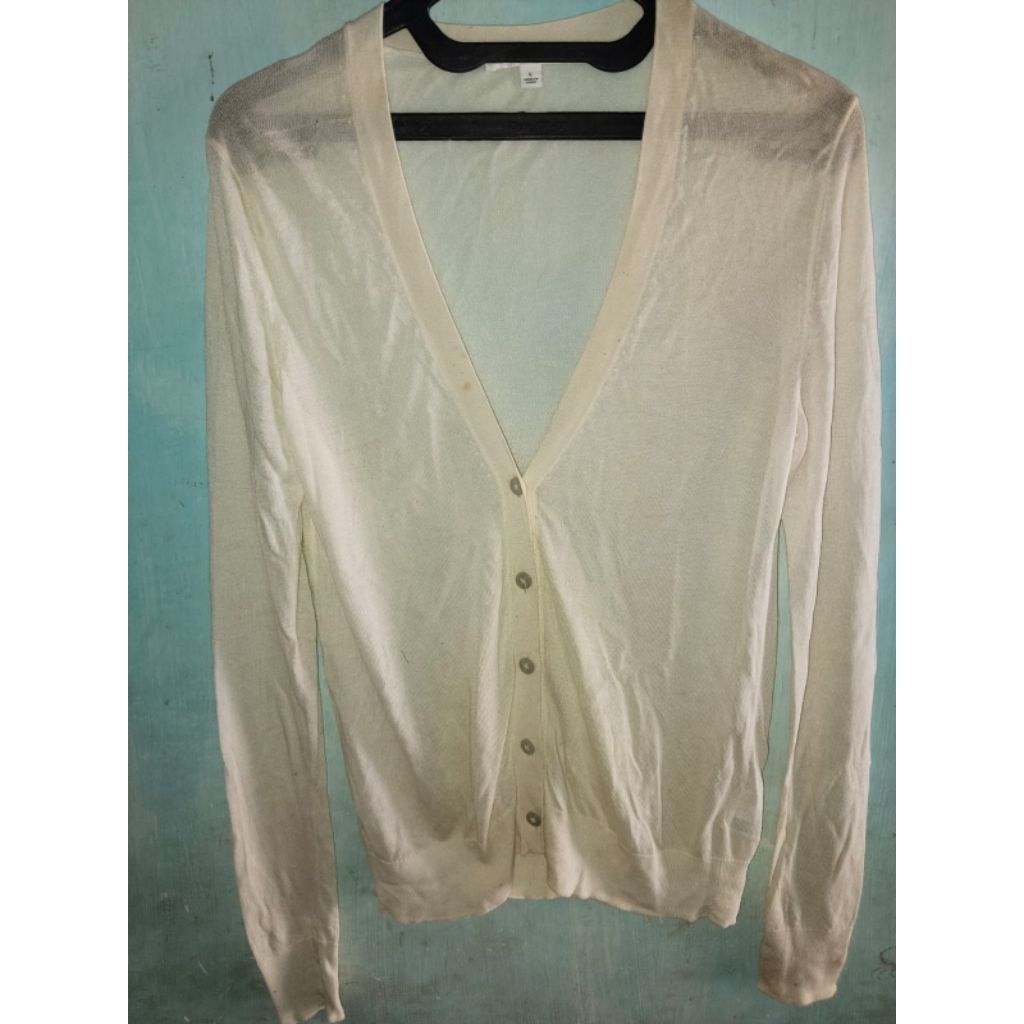 cardigan UNIQLO broken white L