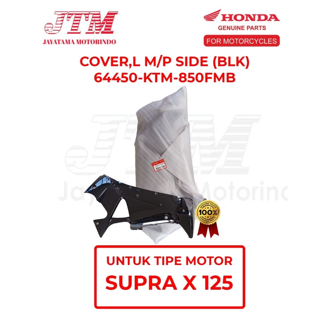 COVER L M/P SIDE (BLK) 64450-KTM-850FMB