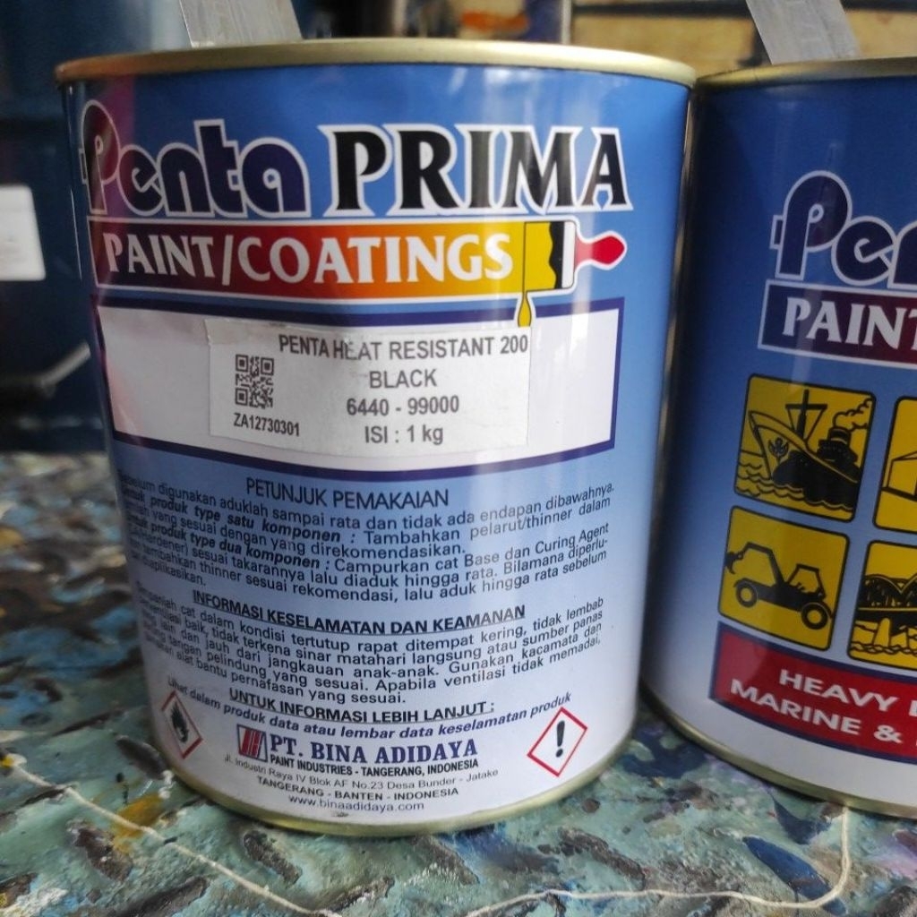 CAT ANTI PANAS HITAM / CAT ANTI PANAS PENTA