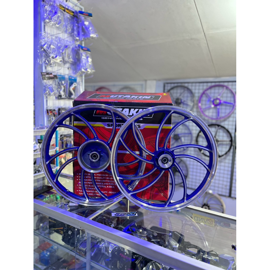 VELG VELEK MUTAKIN CEFIRO RX KING R18 UKURAN 160/160.18,VELG VELEK RACING CEFIRO MUTAKIN RING 18