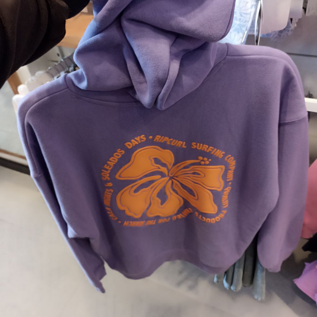 Jaket Wanita Rip Curl Original Hibiscus Hoodie