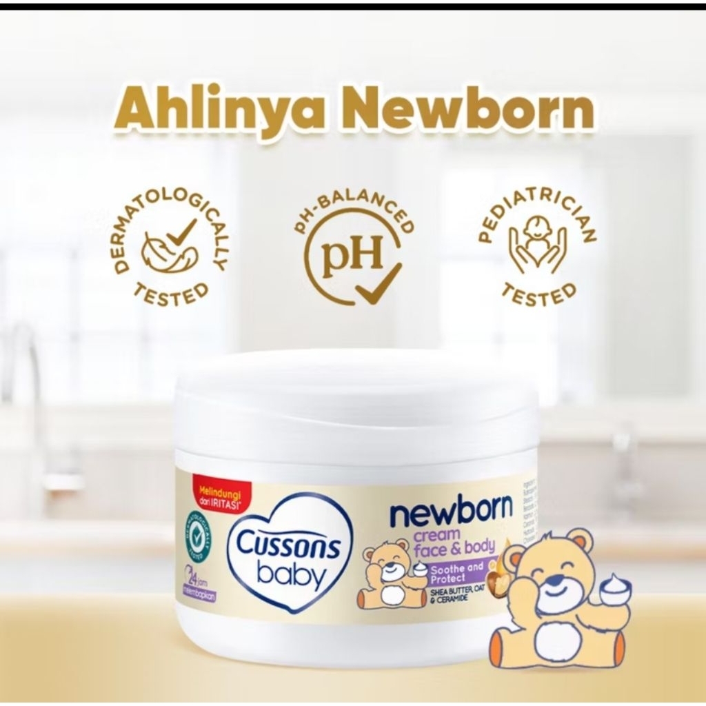 Cussons New Born Face & Cream 50gr