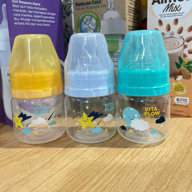 [PRELOVED] 3 BOTOL SUSU VITA FLOW 60ml
