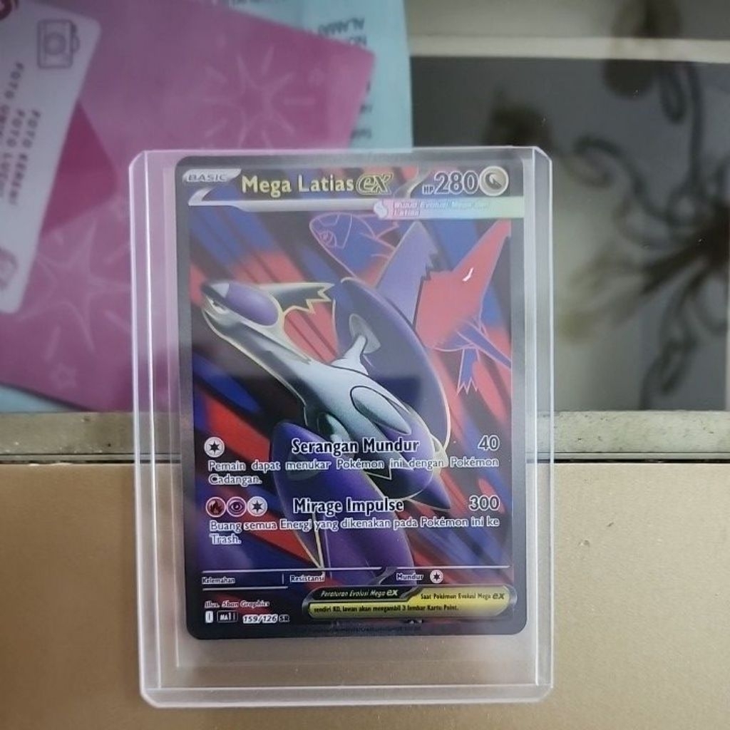 Pokemon- mega latias ex sr
