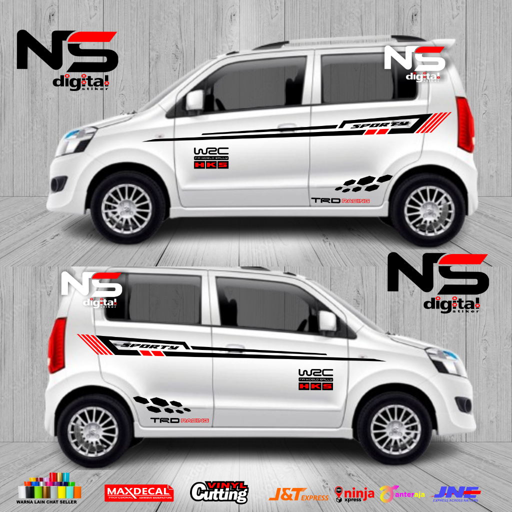 Stiker Sticker mobil karimun wagon r stiker body mobil karimun stiker mobil wagon r