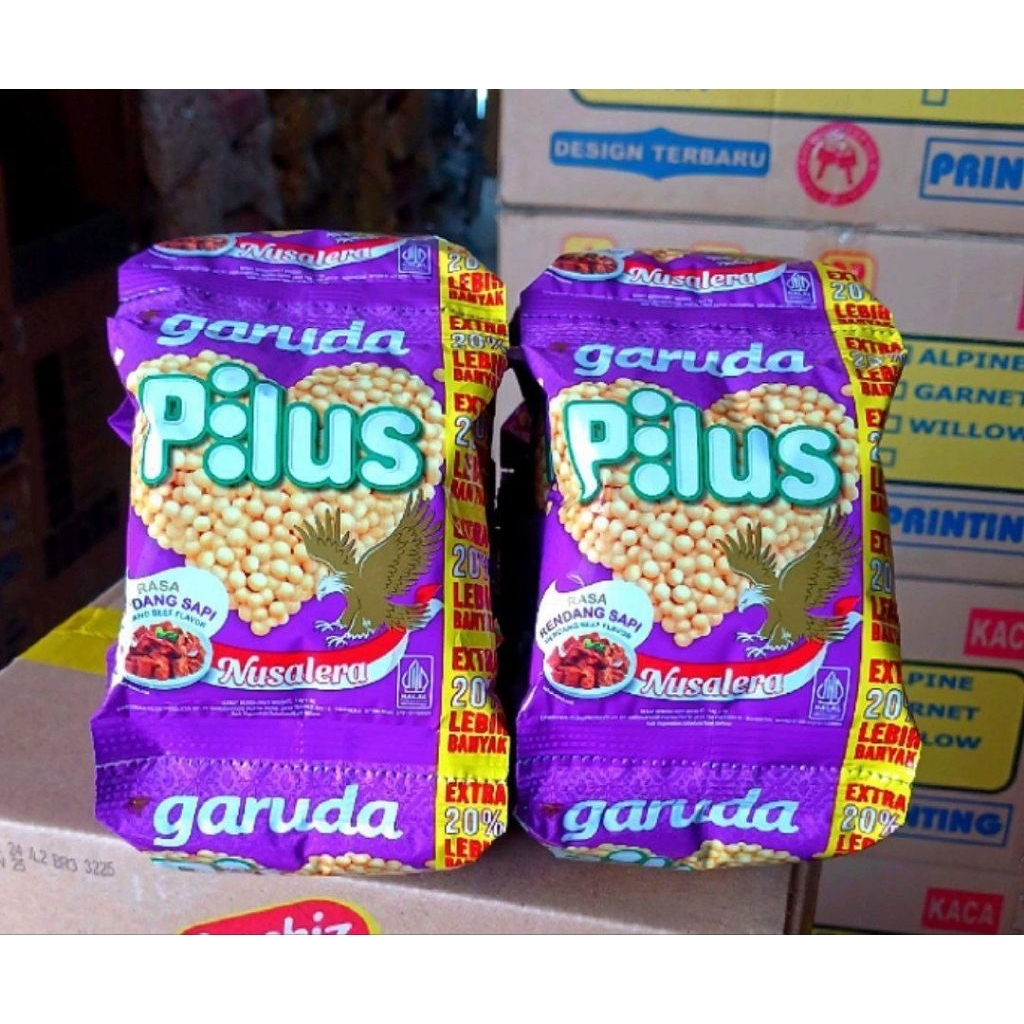 GARUDA PILUS FRIED CHICKEN RENCENG 17GRAM PGFC8Z /Rendang & mie goreng