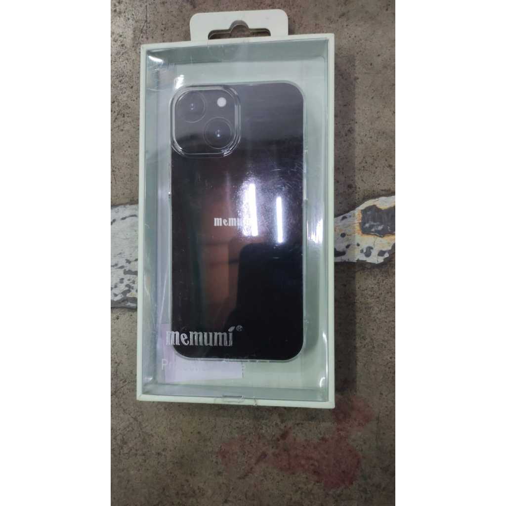 Memumi Super Slim Case Carbon Fiber Back Cover for Casing  iPhone 12 Mini 5.4 inch