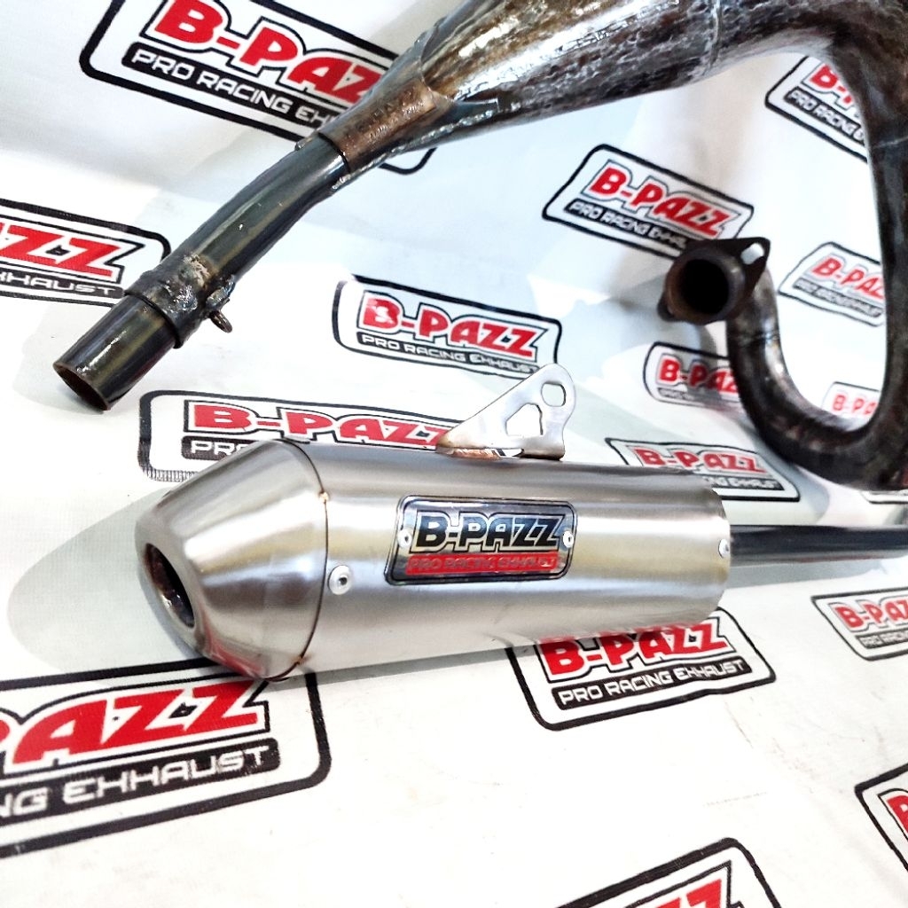 Silencer B-PAZZ Knalpot Trail Grasstrack TS FIZR Ninja