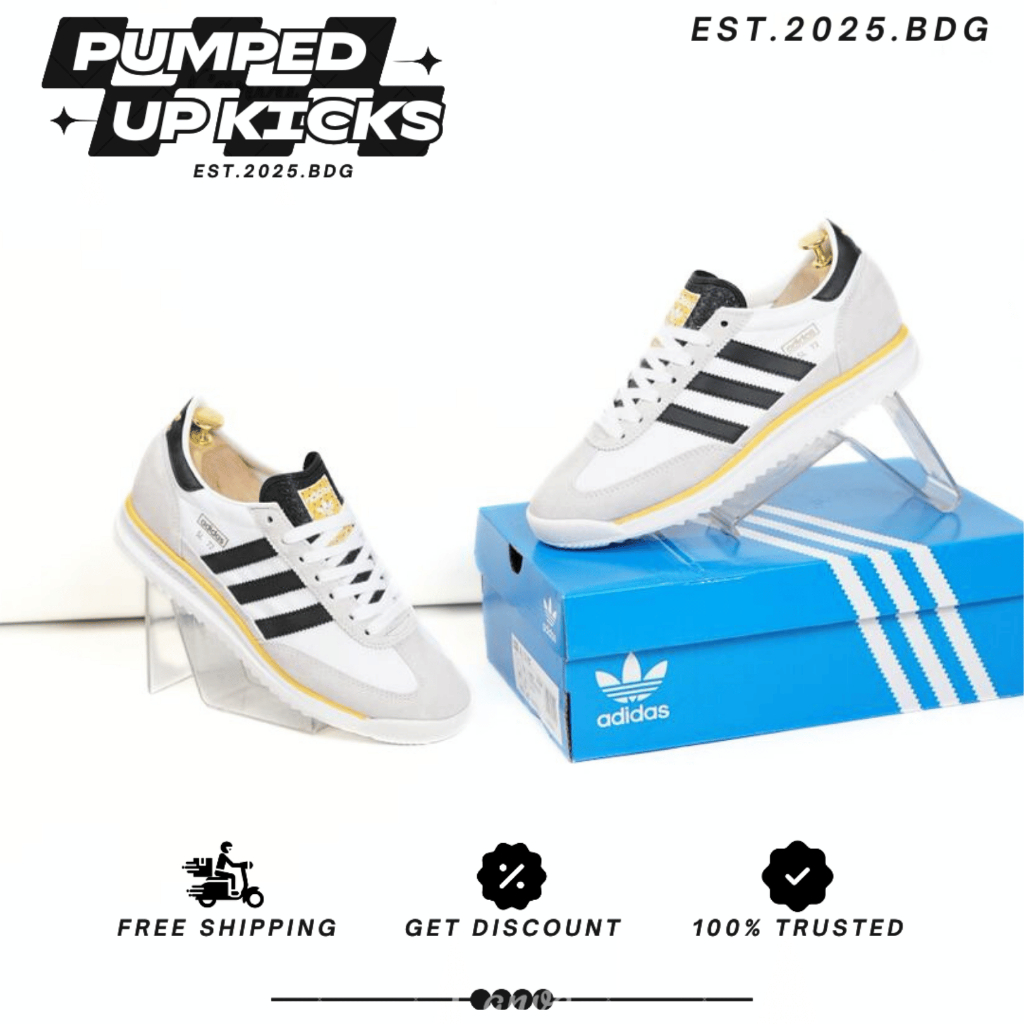 Sneakers SL-72 White Black Spark 100% BNIB