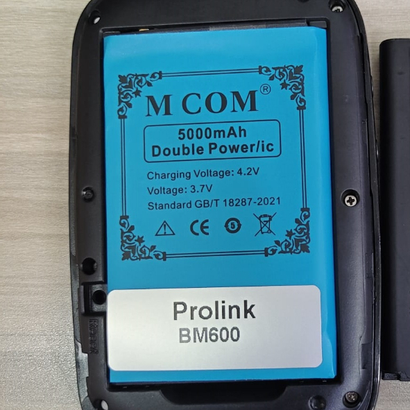 Battery Batere Batre Baterai cina rakitan Double Power Mcom Modem Wifi Prolink PRT-7011L PRT7011L BM