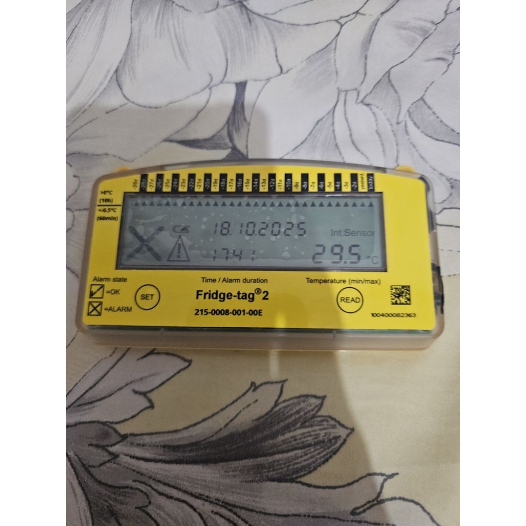 Fridge Tag untuk pengukuran Suhu Kulkas Vaksin
