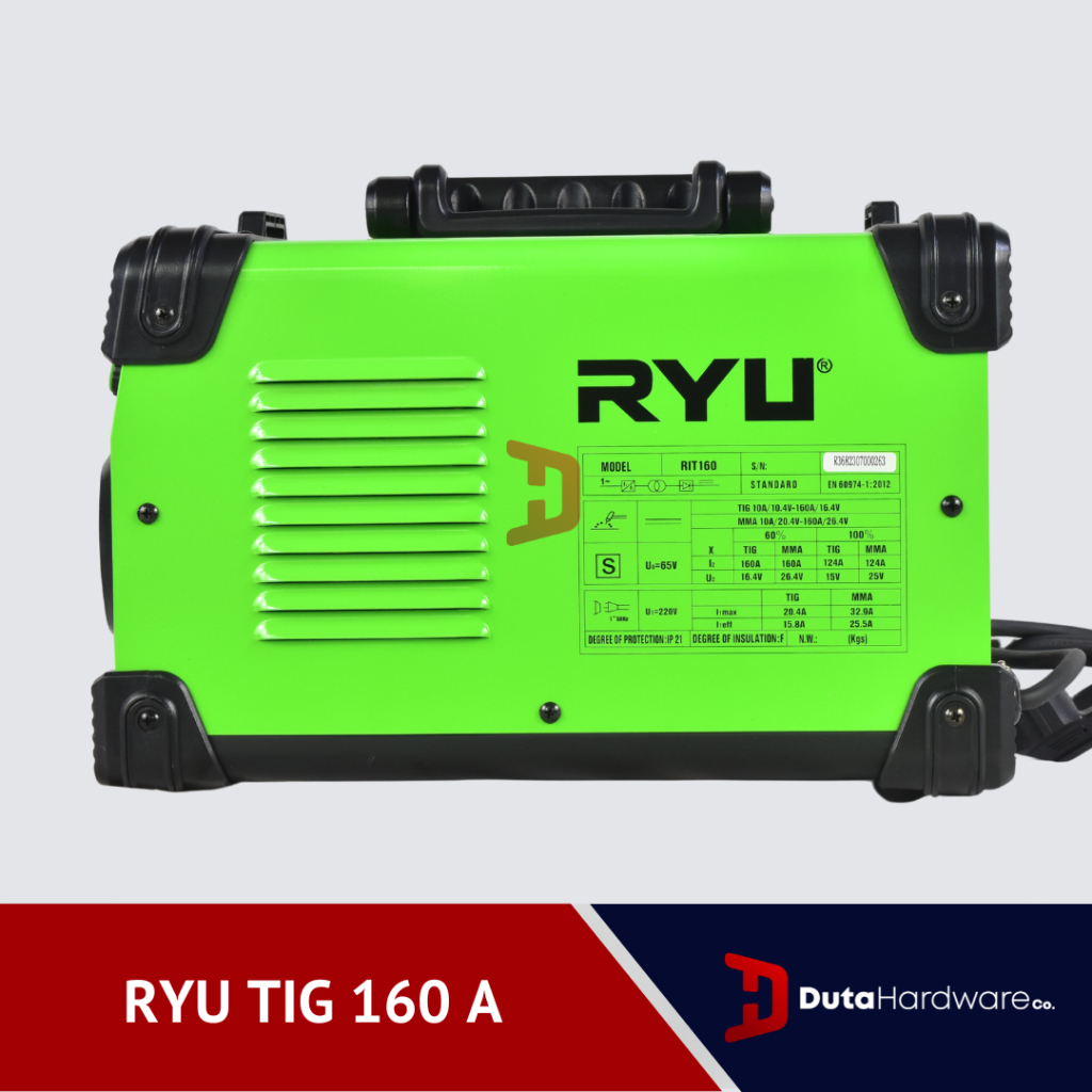 RYU TIG 160 A / MESIN LAS