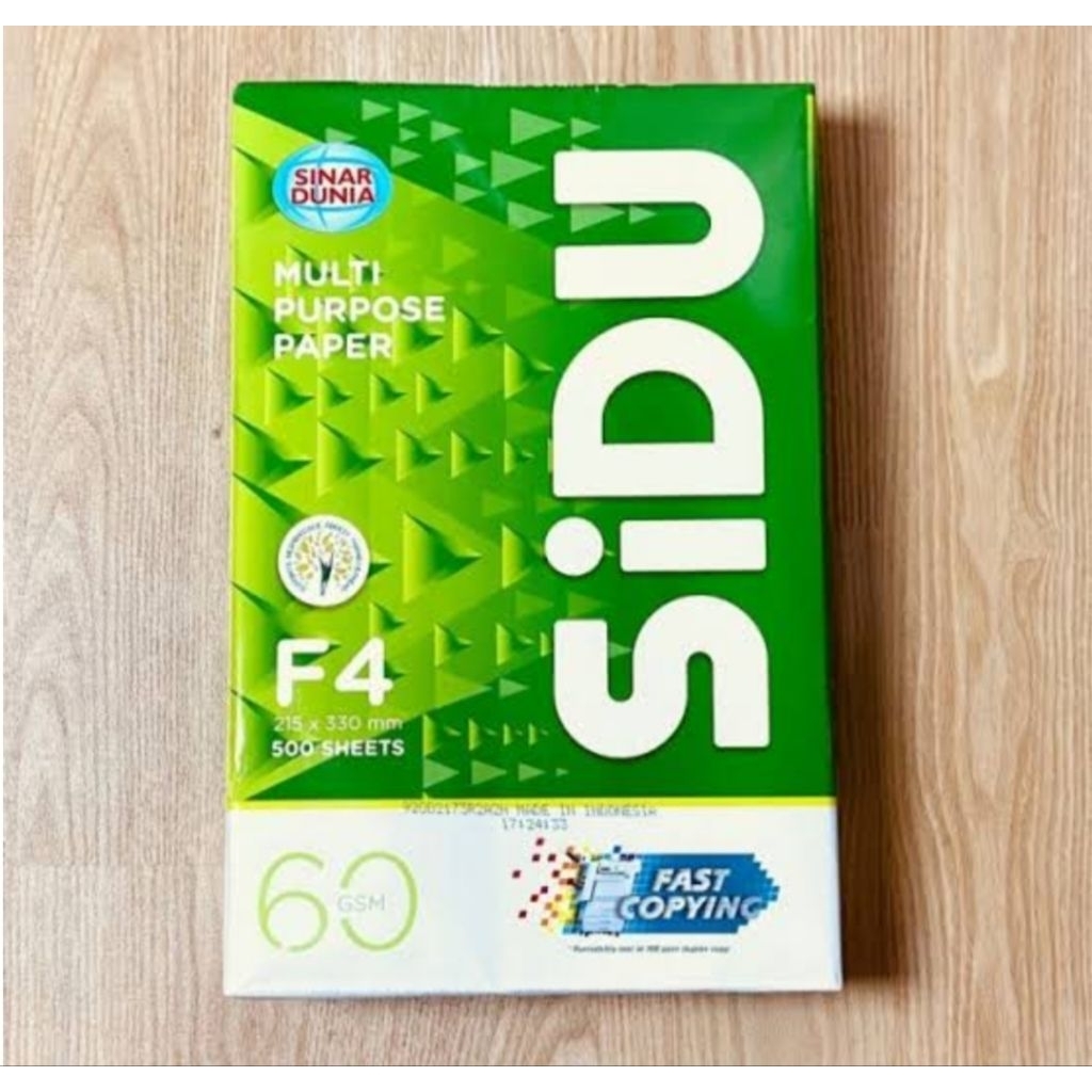 KERTAS F4 SIDU 60GR