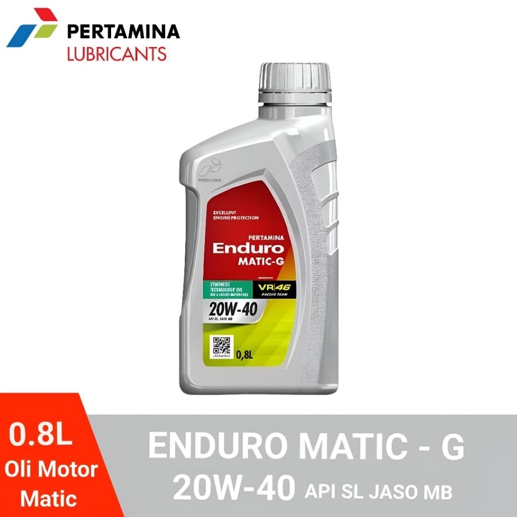 Pertamina Enduro Matic G 20W-40 Oli Motor Matic