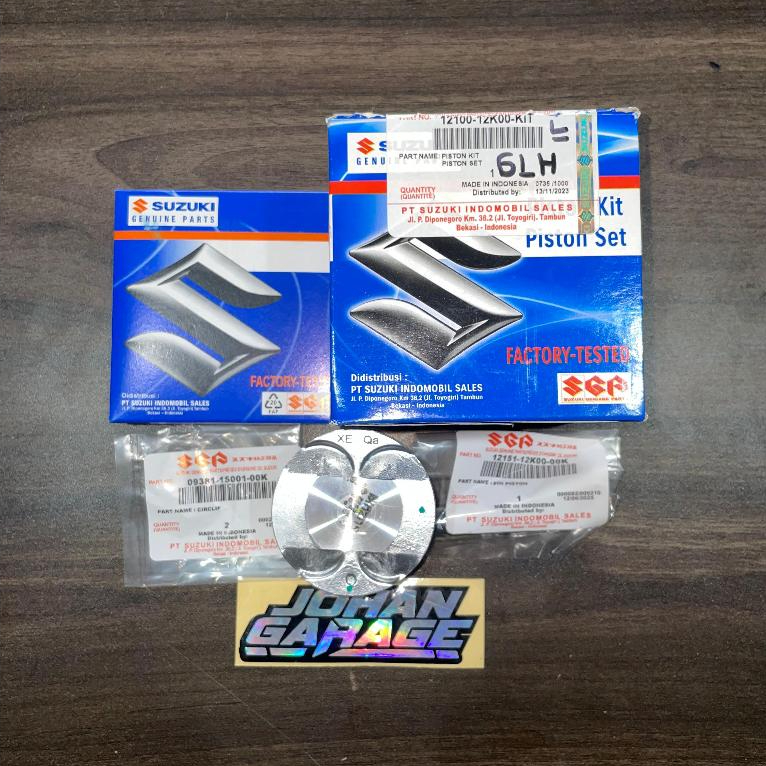 Piston Kit Gsx Fu Fi Original Suzuki Johan Garage