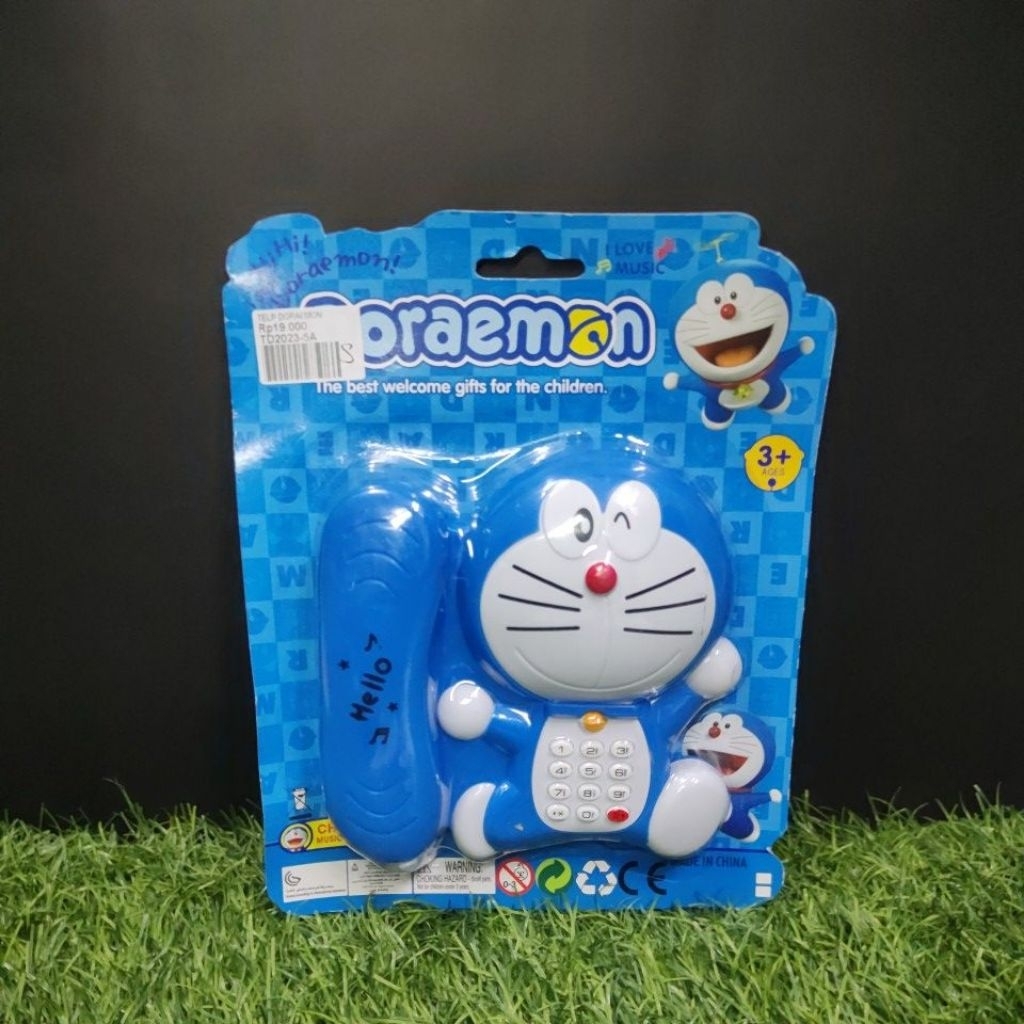 TELFON DORAEMON, TELP DORAEMAN // MAINAN TELFON