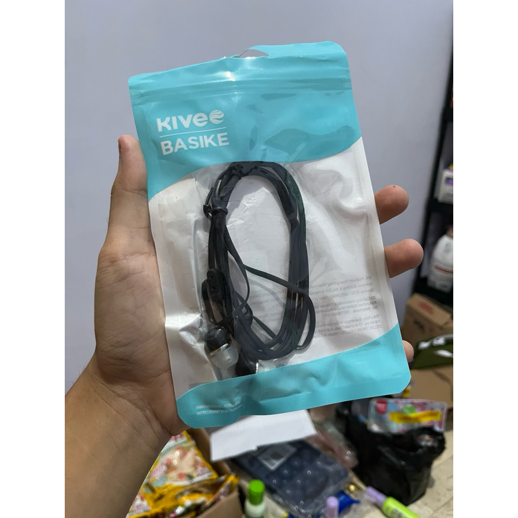 [FS] BASIKE Headset Kabel 3.5mm Earphone Gaming Bass Musik