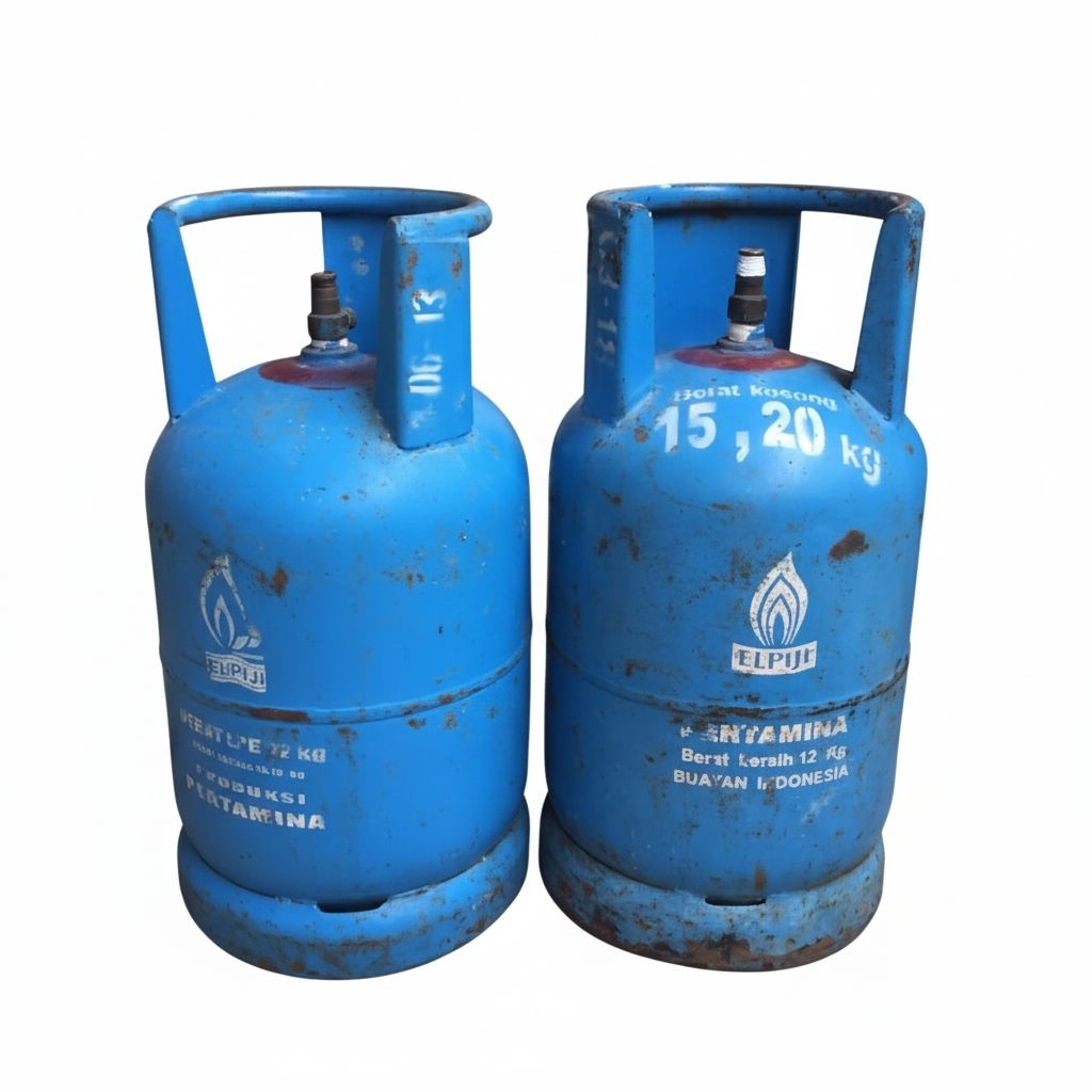 TABUNG GAS LPG 15 KG (HANYA TABUNG TIDAK TERMASUK ISI)