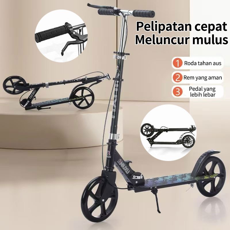 Scooter Skuter Lipat Roda 2/Scooter Skuter Otoped Anak hingga Dewasa EXOTIC
