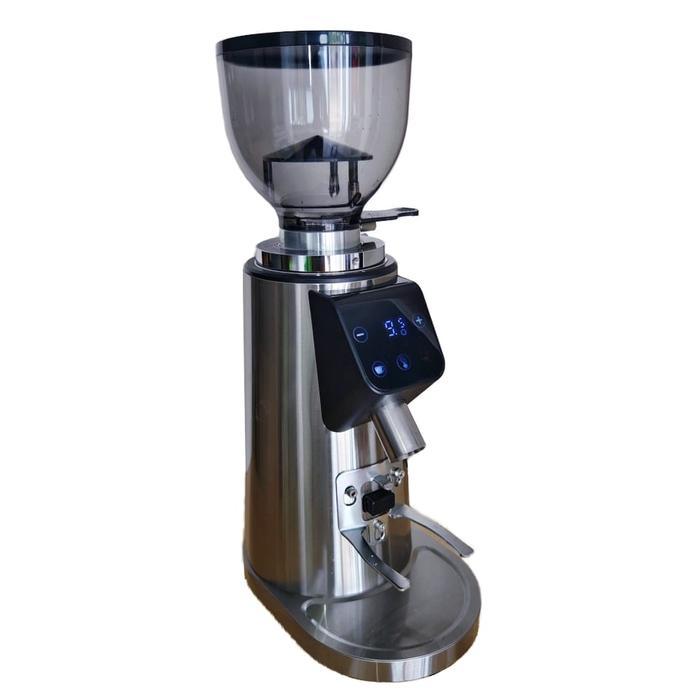 Grinder GUSTINO BRAVIO Mesin Penggiling Kopi Modern Stainless Steel FREE 1 Hopper