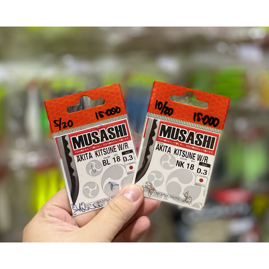 Kail Pancing Kecil Akitakitsune MusashiMade in Japan